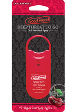 Doc Johnson Goodhead Deep Throat To Go Oral Anesthetic Spray Wild Cherry
