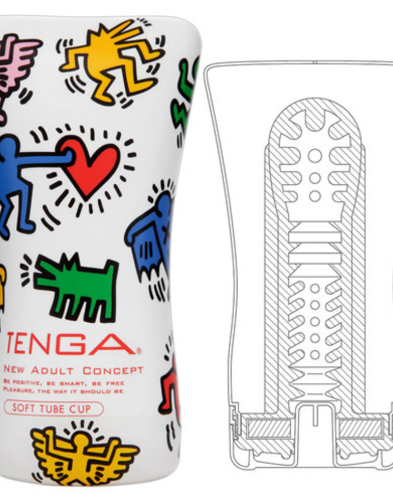 Tenga TENGA × Keith Haring Soft Case Cup