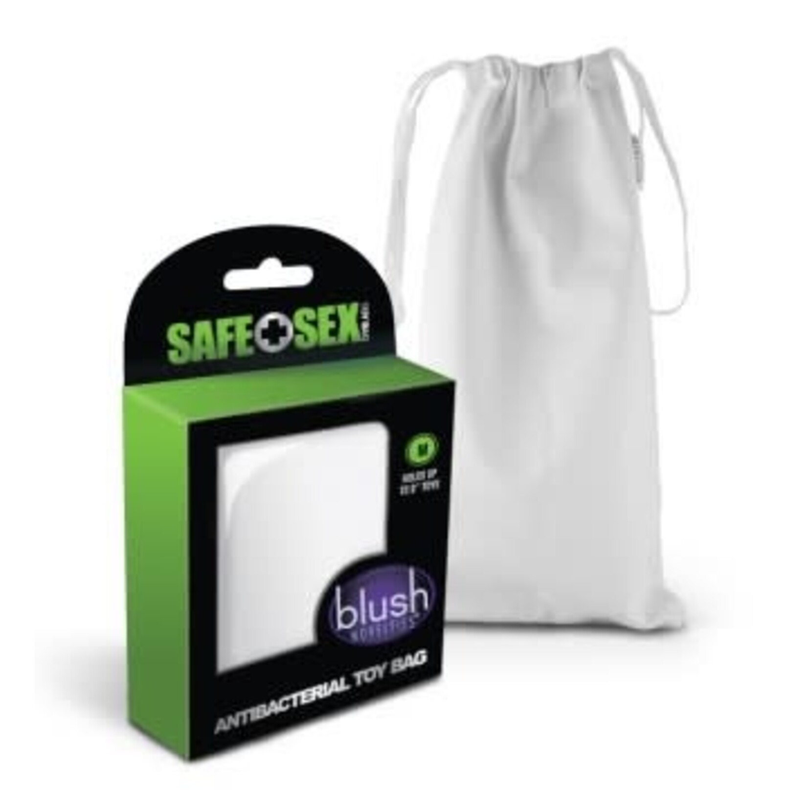 Blush Novelties Safe Sex - Antibacterial Toy Bag - Medium