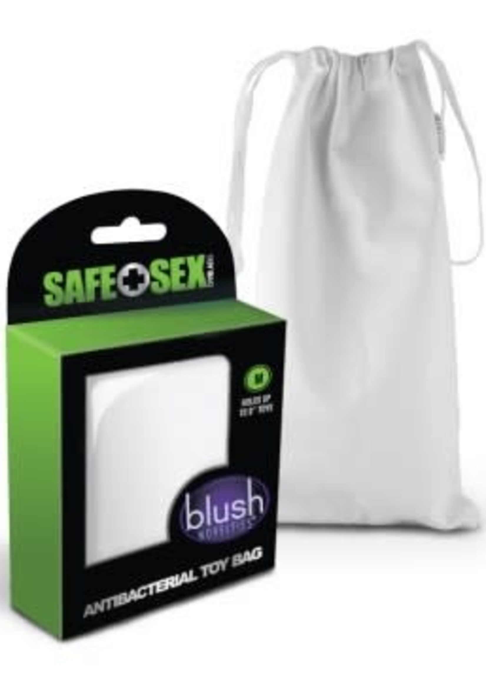 Blush Novelties Safe Sex - Antibacterial Toy Bag - Medium