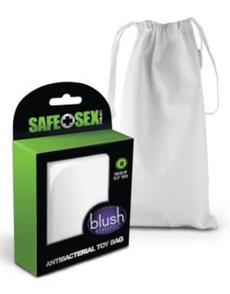 Blush Novelties Safe Sex Antibacterial Toy Bag Medium Spanky S Adult Emporium