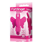 Icon Brands Flirt Finger Butterfly Finger Vibrator - Pink