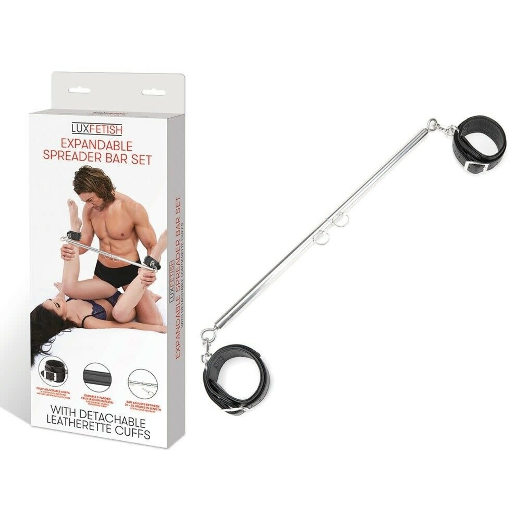 Lux Fetish Lux Fetish Expandable Spreader Bar Set