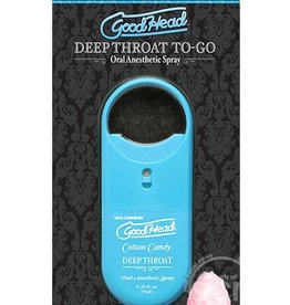 Doc Johnson Goodhead Deep Throat To Go Cotton Candy