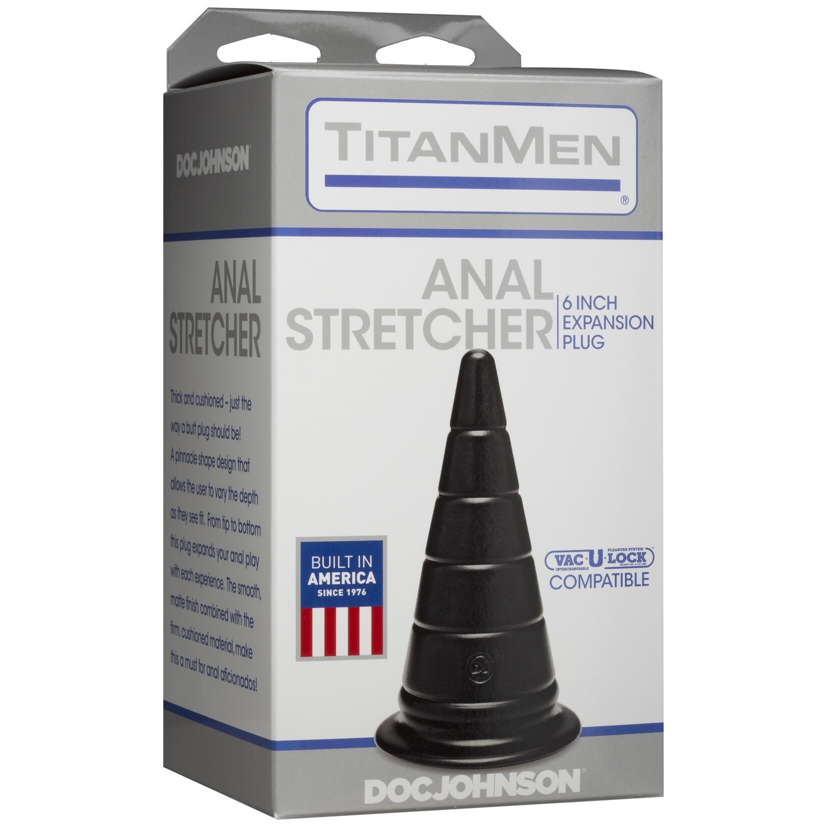 Doc Johnson Titanmen Anal Stretcher 6 inch  Plug