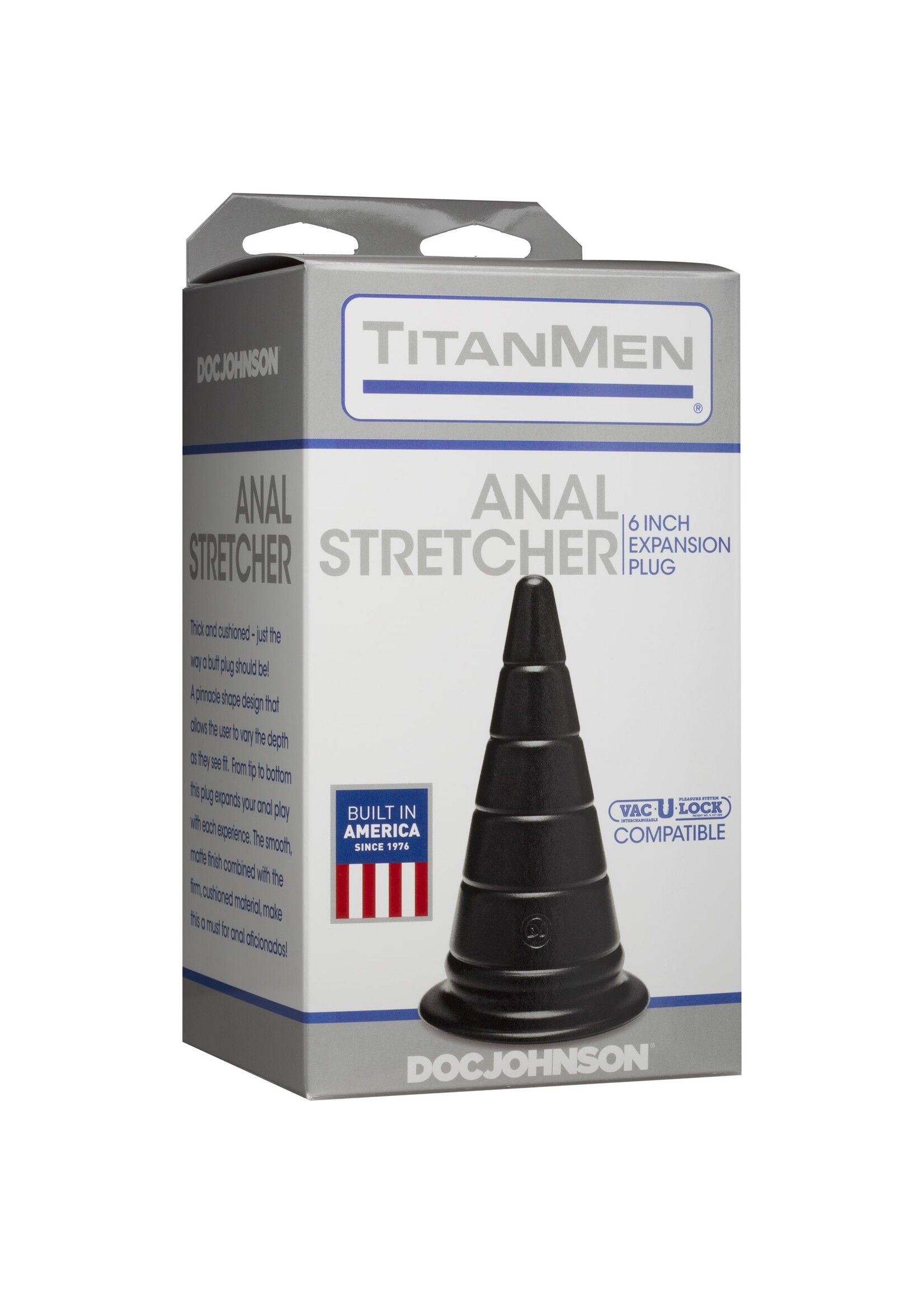 Doc Johnson Titanmen Anal Stretcher 6 inch  Plug