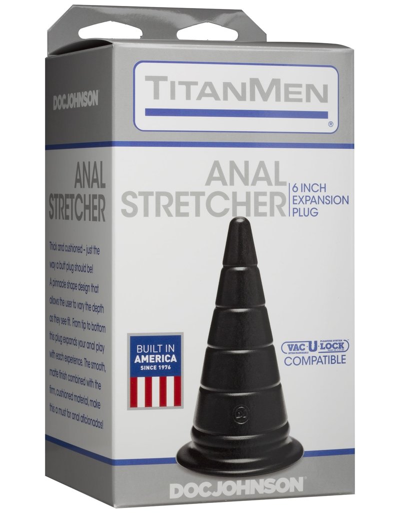 Doc Johnson Titanmen Anal Stretcher 6 inch  Plug