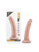 Blush Novelties Dr. Skin 7 Inch Cock W / Suction Cup - Vanilla