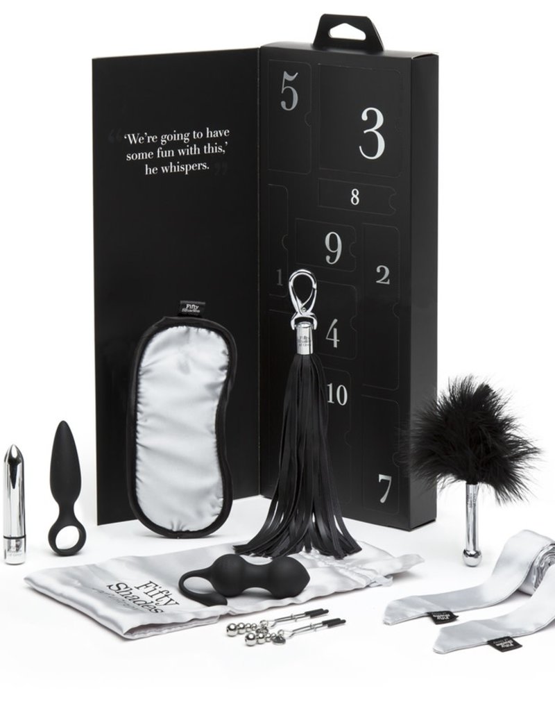 Lovehoney Fifty Shades of Grey Pleasure Overload 10 Days of Play Gift Set