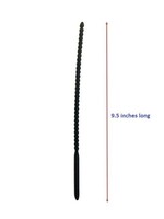 Everest Trading SILICONE LONG BEADED URETHRAL PLUG