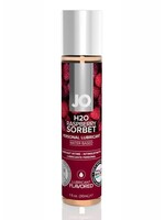 System Jo Jo H2O Water Based Flavored Lubricant Raspberry Sorbet 1 Oz
