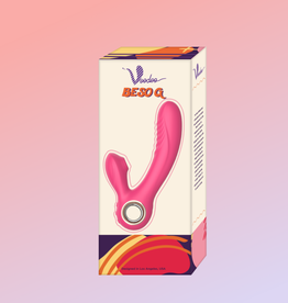 Shibari/Voodoo Beso G Suction Vibrator- Pink
