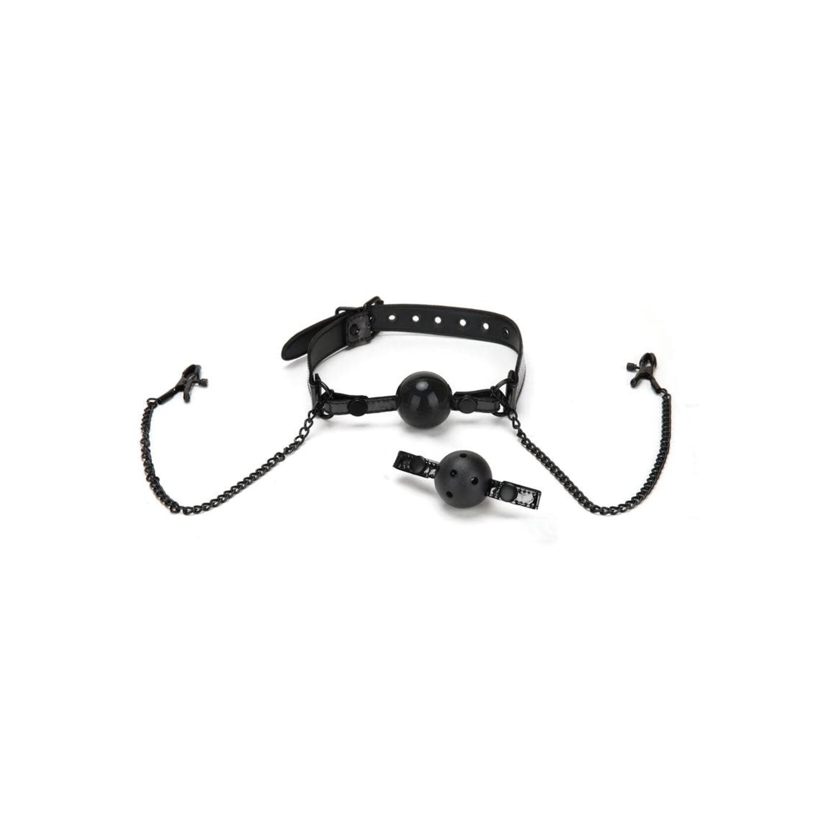 Whipsmart WhipSmart Diamond Gag/Nipple Clips - Black