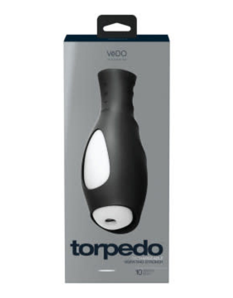 VeDO Torpedo Rechargeable Stroker - Just Black