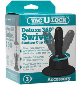 Doc Johnson Vac-U-Lock - Deluxe 360 Swivel Suction Cup Plug