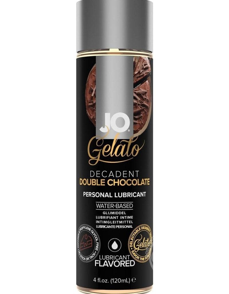 System Jo Jo Gelato Water Based Lube Decadent Double Chocolate 4oz