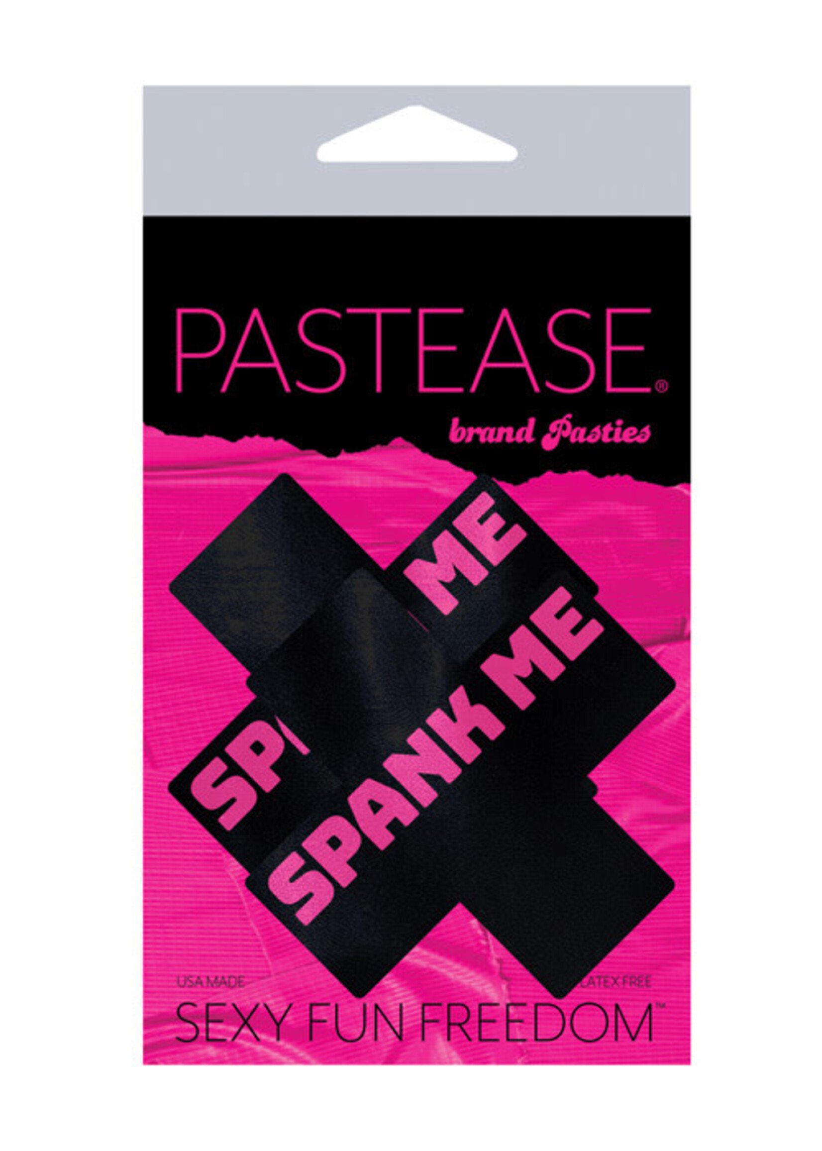 Pastease Pastease Spank Me Plus - Black/Pink O/S