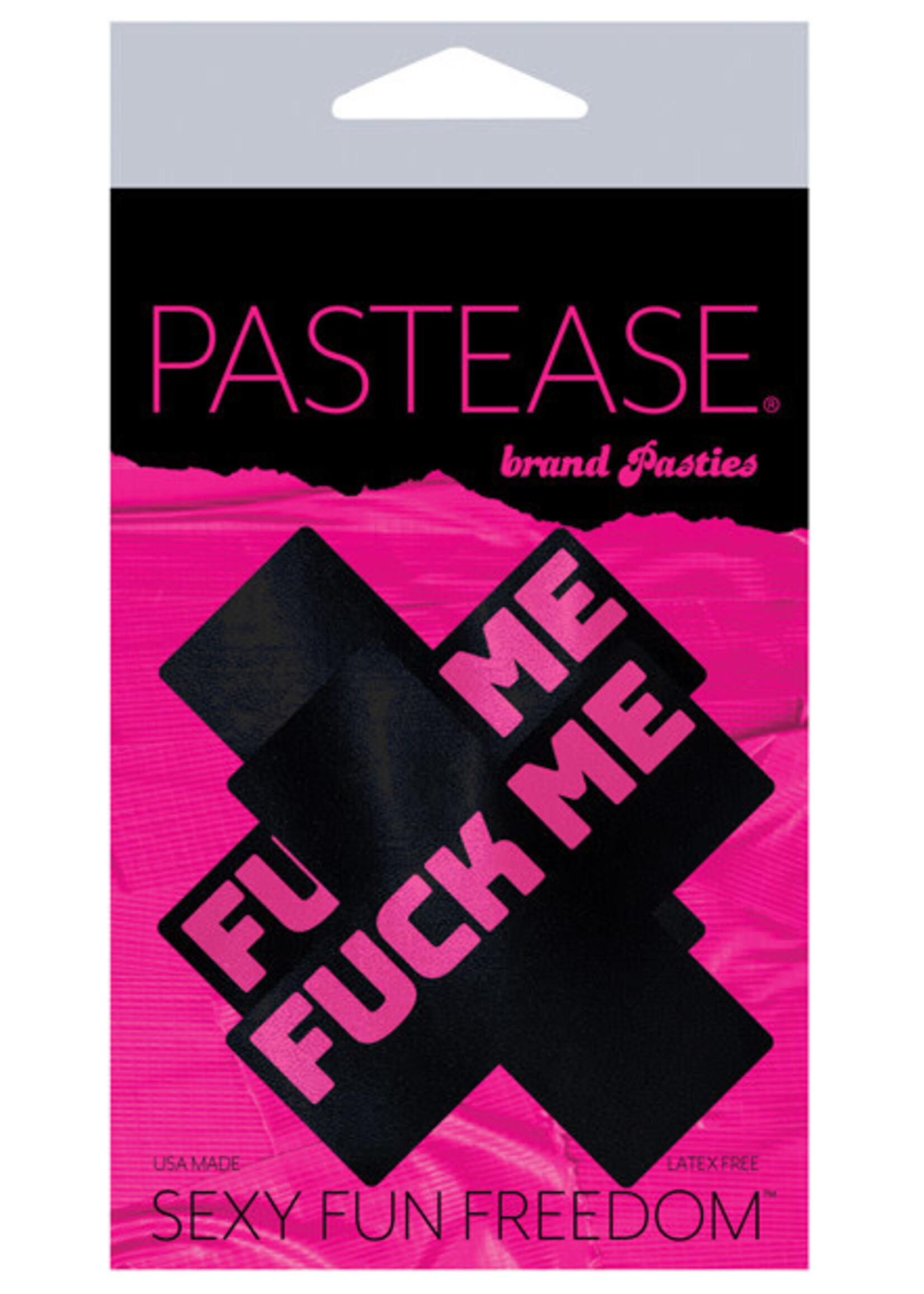 Pastease Pastease Fuck Me Plus - Black/Pink O/S