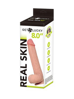 Shibari/Voodoo Voodoo Get Lucky 8.0" Real Skin Series - Flesh