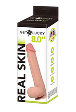 Shibari/Voodoo Voodoo Get Lucky 8.0" Real Skin Series - Flesh Shibari/Voodoo Voodoo Get Lucky 8.0" Real Skin Series - Flesh