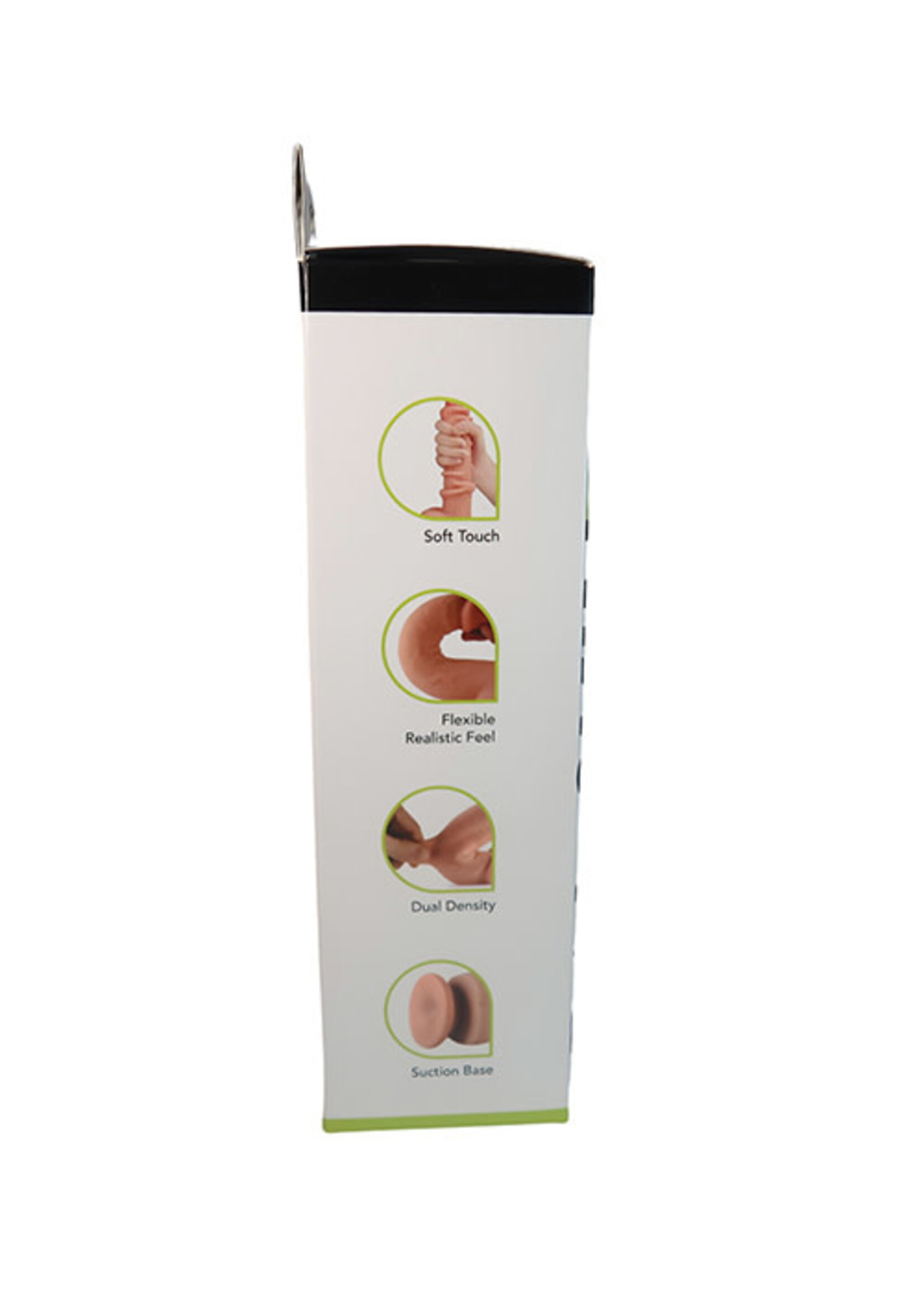 Shibari/Voodoo Voodoo Get Lucky 8.0" Real Skin Series - Flesh