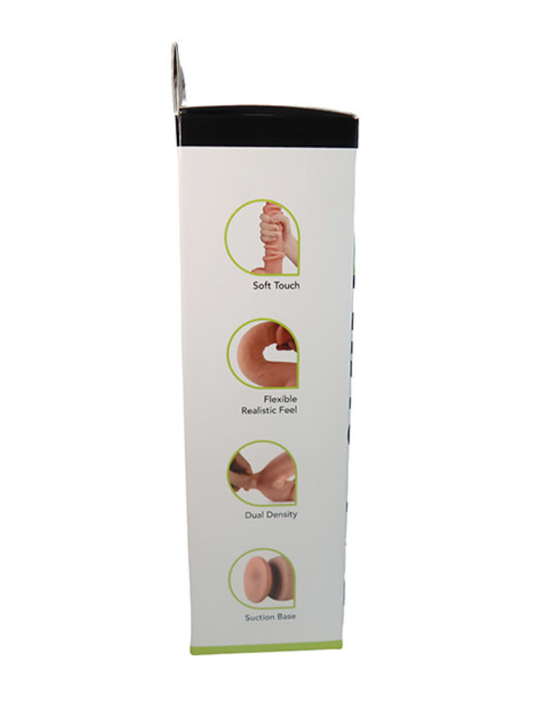 Shibari/Voodoo Voodoo Get Lucky 8.0" Real Skin Series - Flesh