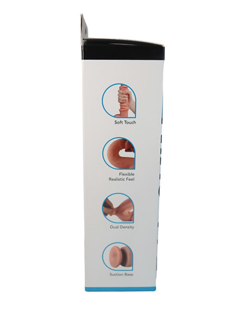 Shibari/Voodoo Voodoo Get Lucky 9.0" Real Skin Series - Flesh