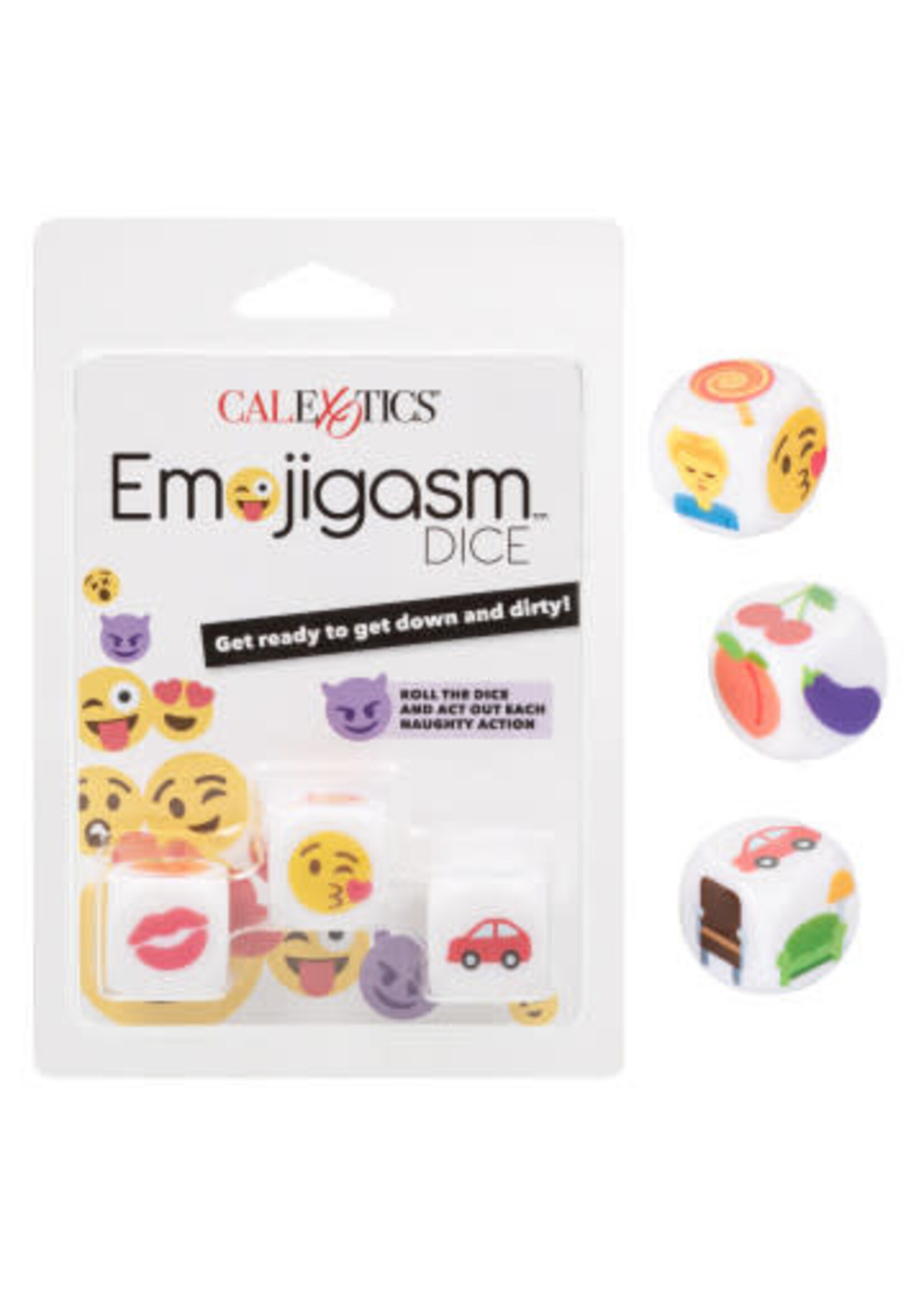 Calexotics Emojigasm Dice