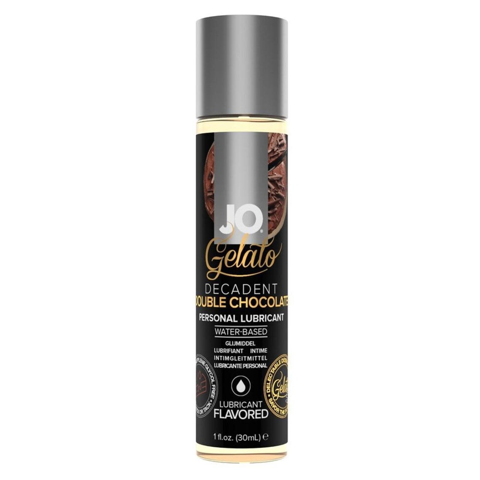 System Jo Jo Gelato Water Based Lube Decadent Double Chocolate 1oz