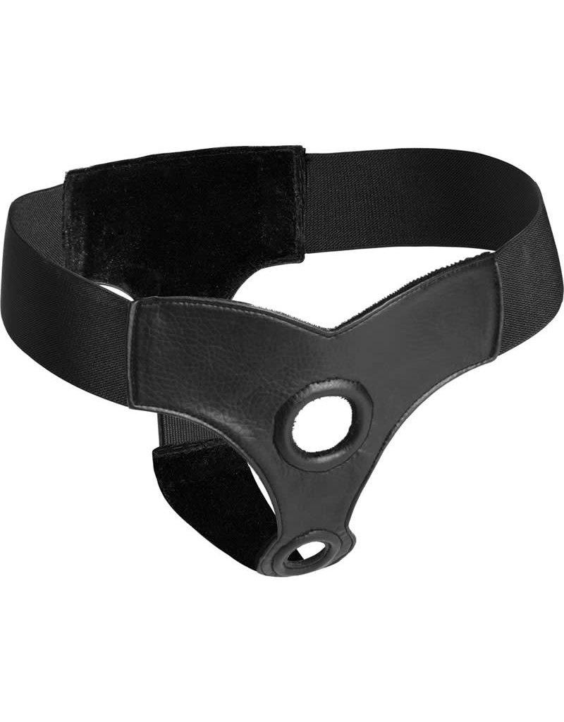 XR Brands Strap U Crave Double Penetration  Faux Leather Strap-on