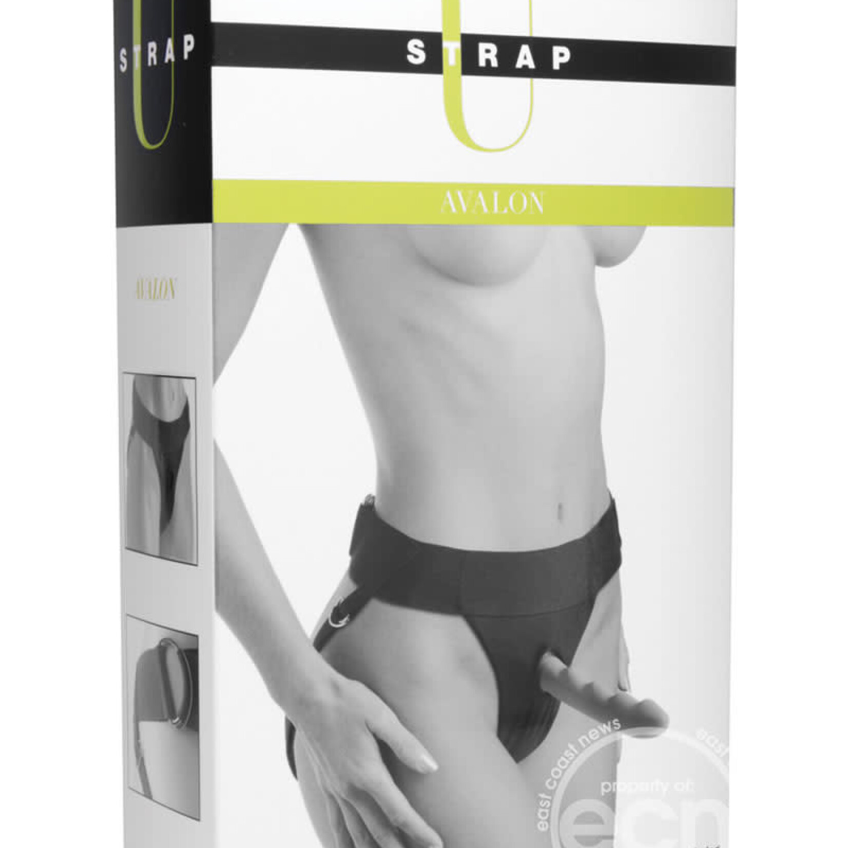 XR Brands Strap U Strap U Avalon Jock Style Strap On Harness Black