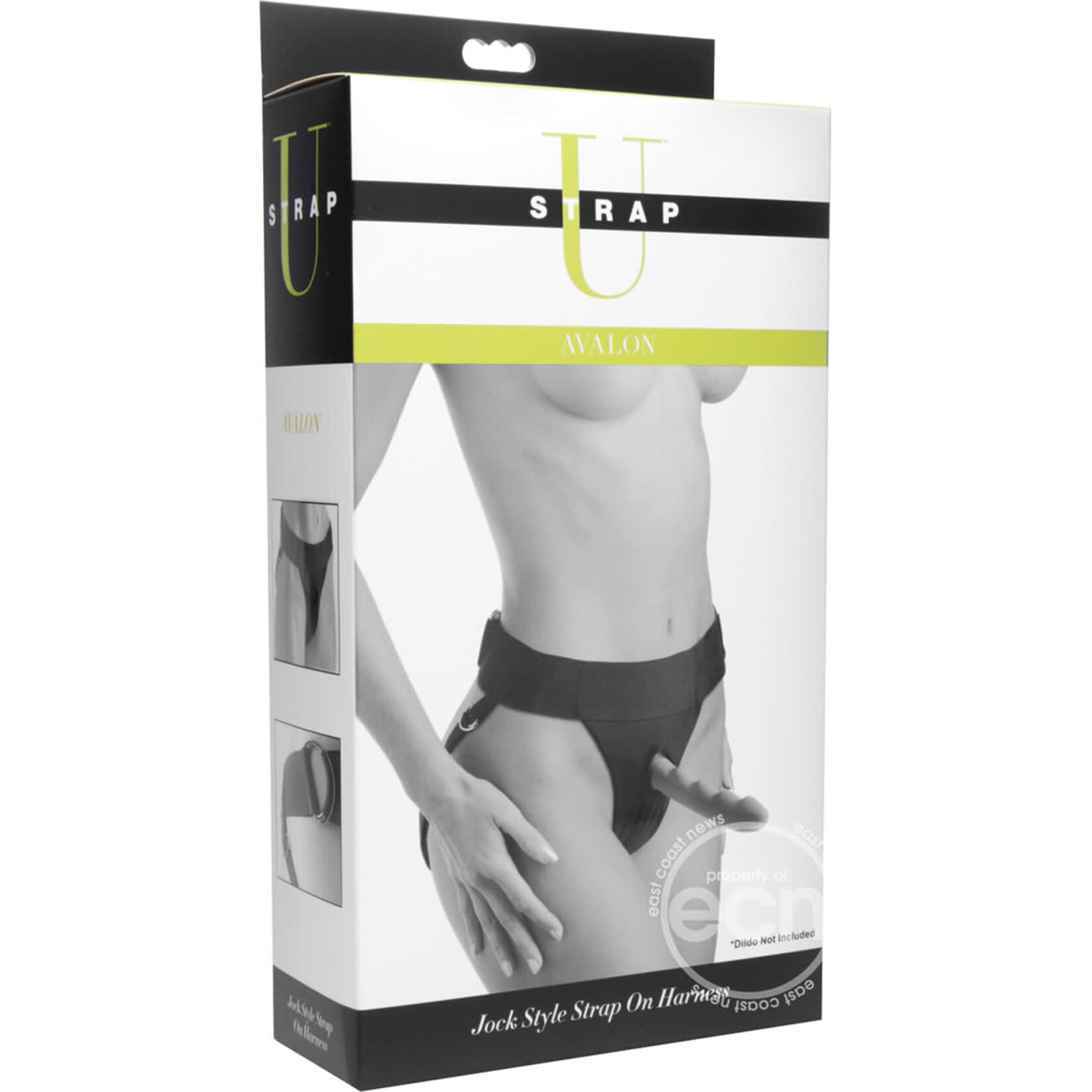 XR Brands Strap U Strap U Avalon Jock Style Strap On Harness Black