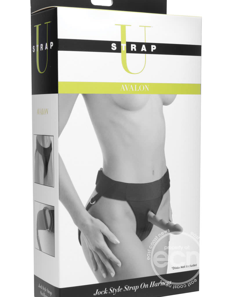 XR Brands Strap U Strap U Avalon Jock Style Strap On Harness Black