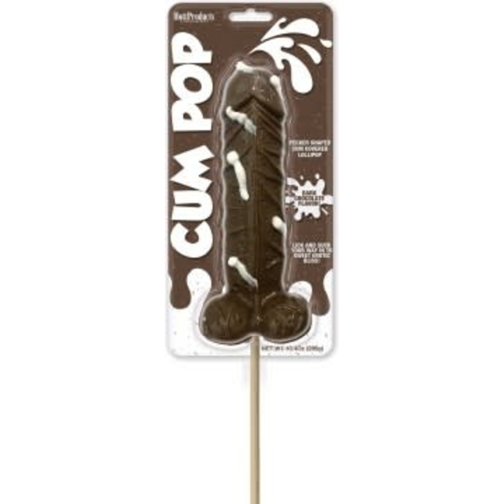 HOTT PRODUCTS Cum Cock Pops - Dark Chocolate
