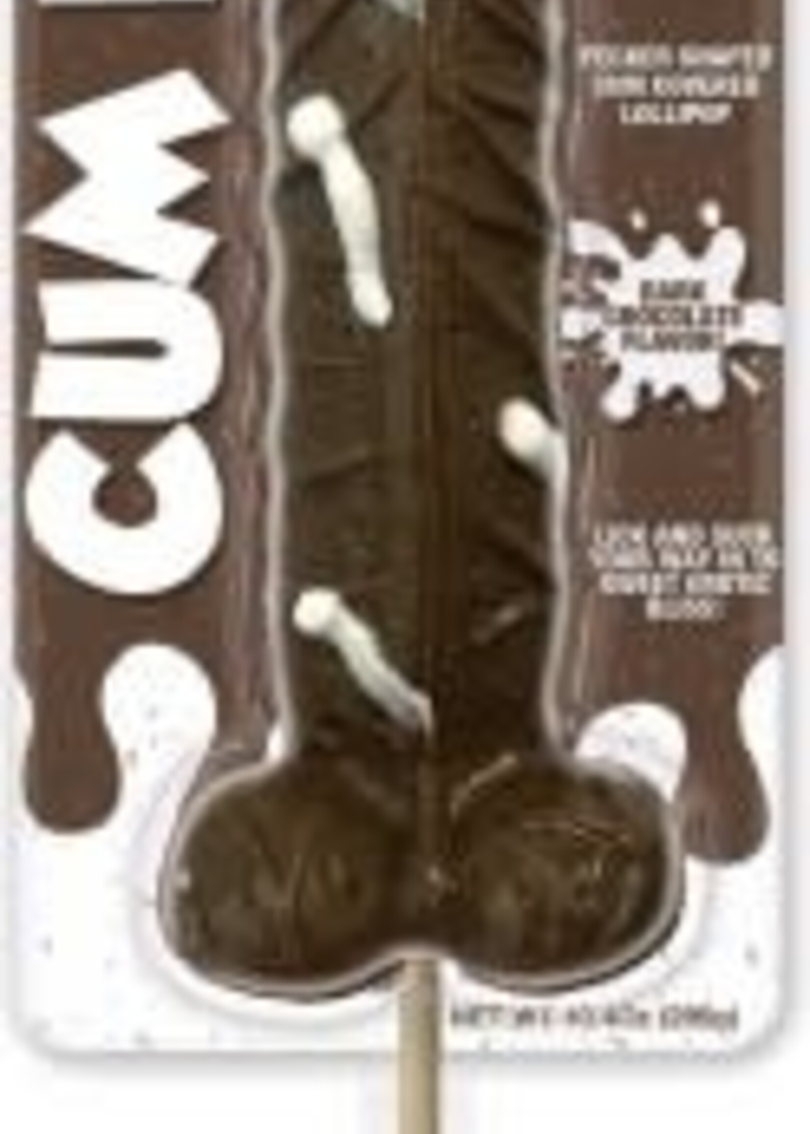 HOTT PRODUCTS Cum Cock Pops - Dark Chocolate