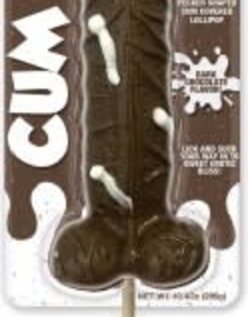 HOTT PRODUCTS Cum Cock Pops - Dark Chocolate