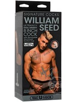 Doc Johnson Signature Cocks William Seed Dildo 8in - Vanilla