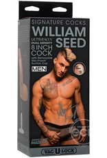 Doc Johnson Signature Cocks William Seed Dildo 8in - Vanilla