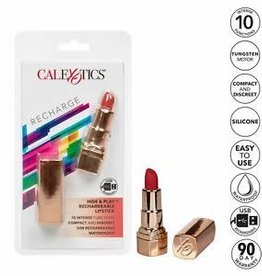 Calexotics Hide & Play Rechargable Lipstick - Red