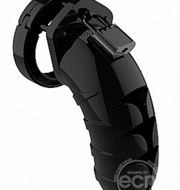 Shots Mancage Man Cage Model 04 Male Chastity With Lock 4.5in - Black