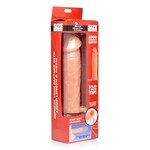 XR Brands Size Matters Size Matters Penis Extender Sleeve Silicone 2in - Vanilla