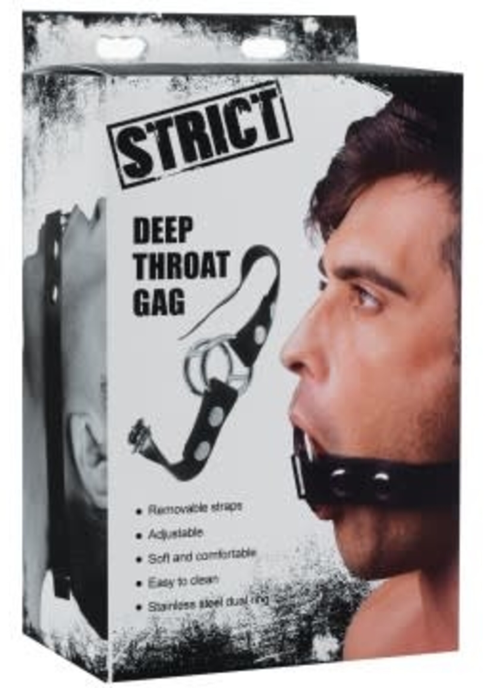XR Brands Strict Deep Throat Gag