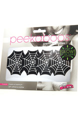 Eye Candy Peekaboos Glow in the Dark Webs - Pack of 2