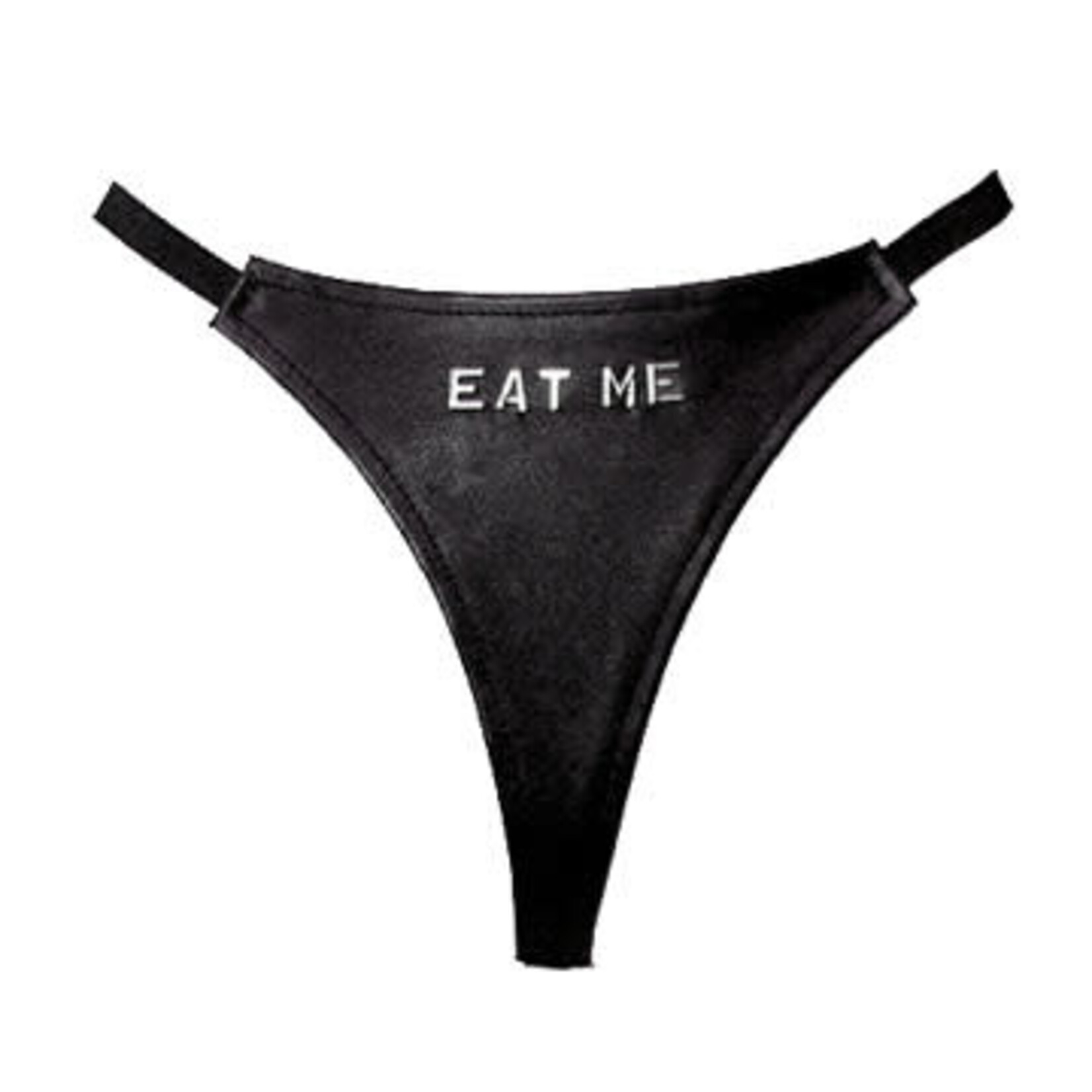 Kookie INTL Black Leather G-String with ID