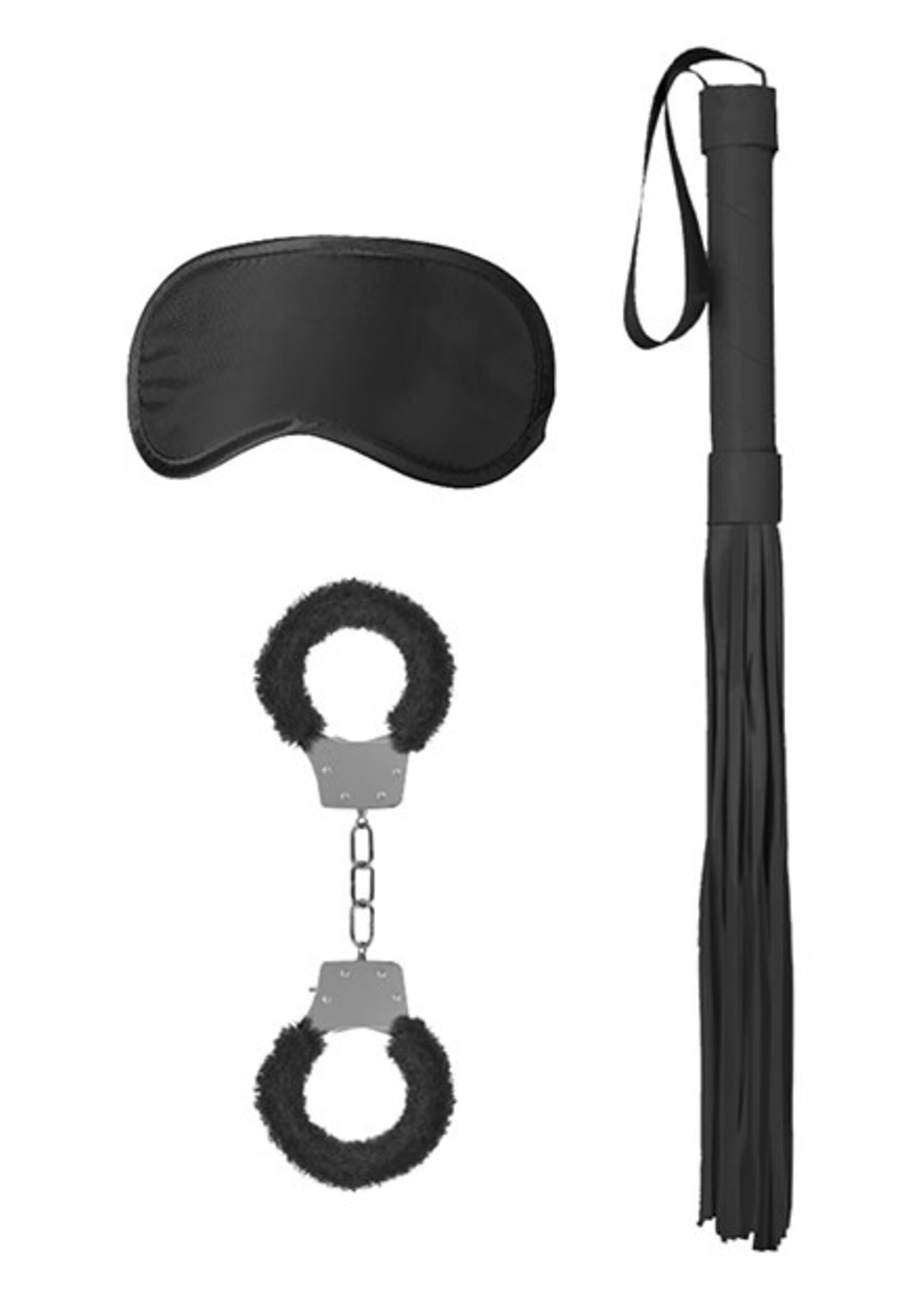 Shots Ouch! Shots Ouch Introductory Bondage Kit #1 - Black