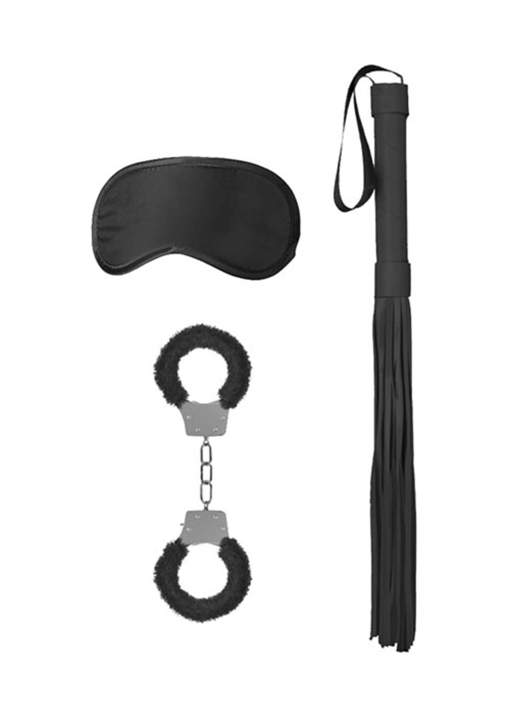 Shots Ouch! Shots Ouch Introductory Bondage Kit #1 - Black