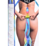 XR Brands Tailz Tailz Unicorn Tail Anal Plug - Multicolor