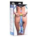 XR Brands Tailz Tailz Unicorn Tail Anal Plug - Multicolor