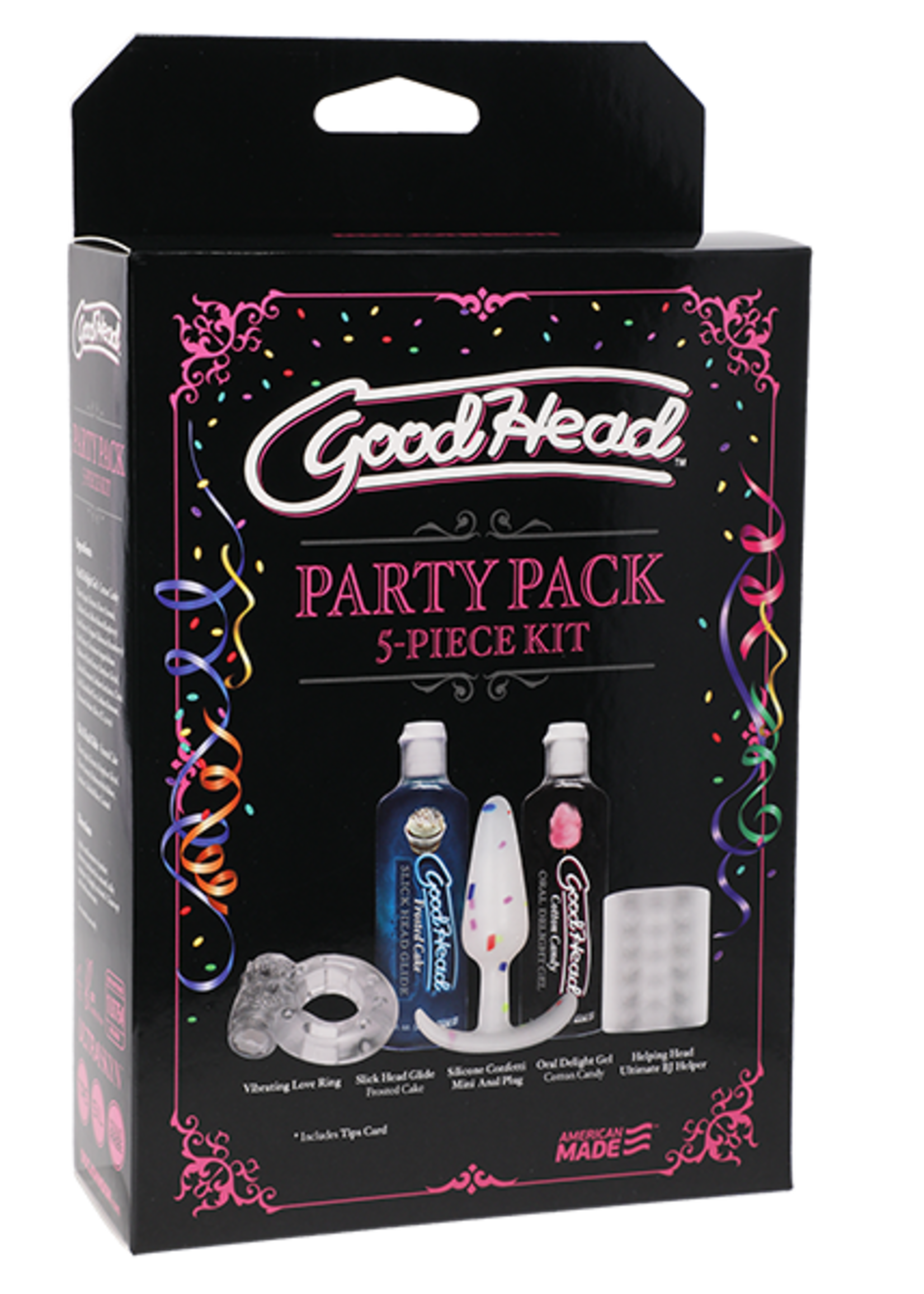 Doc Johnson Goodhead Party Pack Kit