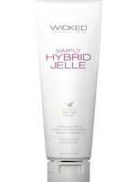 Wicked Sensual Care Simply Hybrid Jelle Fragrance Free Lube 4oz 120ml